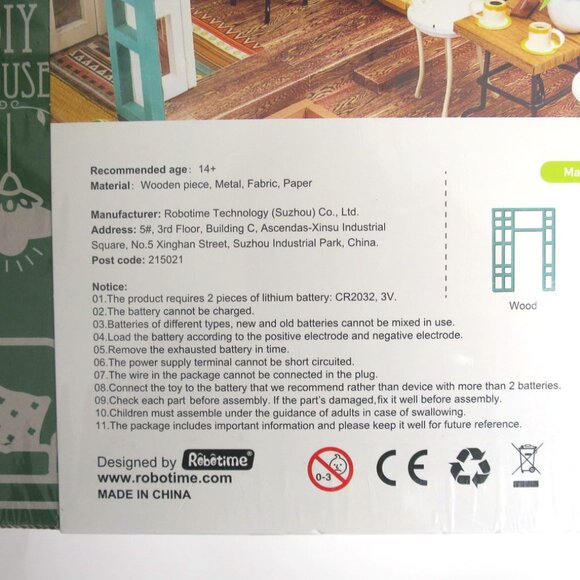 Robotime Rolife DIY Miniature House Simon's Coffee Shop - Picture 4 of 4